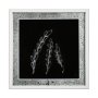 13475 - Flora IV by Mercana Studio a Hand Embellished Textured Framed Art Print Matted under Glass