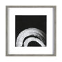 13478 - Ying (Black) by Mercana Studio a Hand Embellished Textured Framed Art Print Matted under Glass
