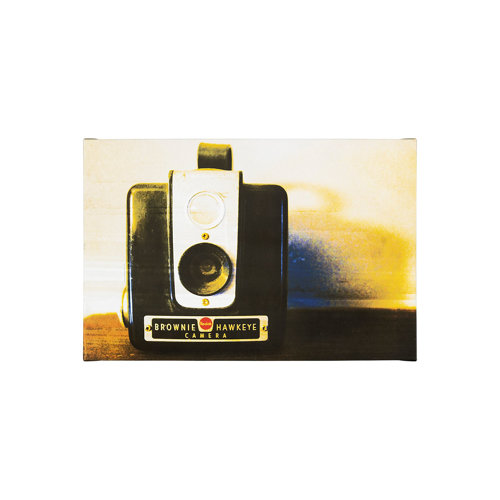 101732-S - Hawkeye Vintage by Urban Octopus a Hand Embellished Textured Canvas