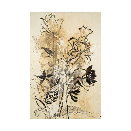 101743-L - Rise & Shine II by Liz Jardine a Hand Embellished Textured Canvas