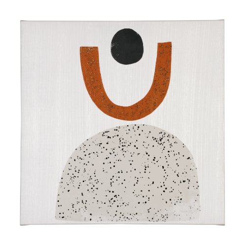 101800-S - Tota I by Victoria Borges a Hand Embellished Textured Canvas