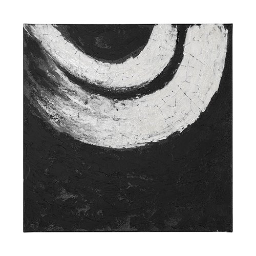 101826-L - Ying by Mercana Studio a Hand Embellished Textured Canvas