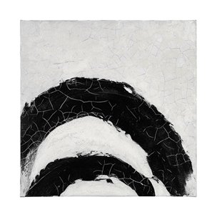 Yang by Mercana Studio a Hand Embellished Textured Canvas