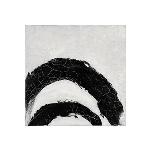 Yang by Mercana Studio a Hand Embellished Textured Canvas