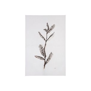 Olive Branch I by Gabrielle Campbell a Hand Embellished Textured Canvas