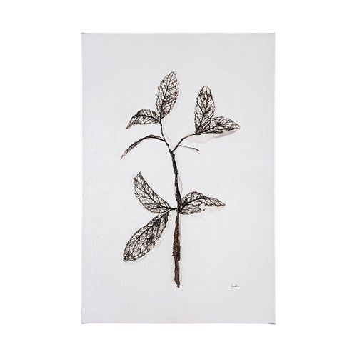 101831-L - Olive Branch II by Gabrielle Campbell a Hand Embellished Textured Canvas