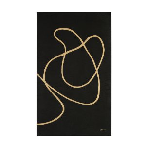 Mess III by Studio M a Hand Embellished Canvas Print