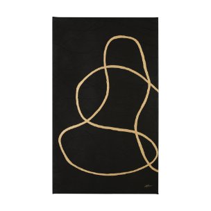 Mess IV by Studio M a Hand Embellished Canvas Print