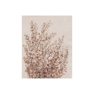 Rustic Wildflowers I by Tim Otoole a Hand Embellished Textured Canvas