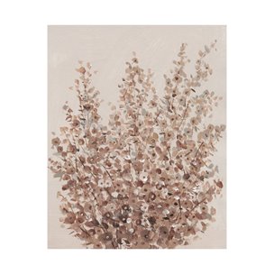 Rustic Wildflowers II by Tim Otoole a Hand Embellished Textured Canvas