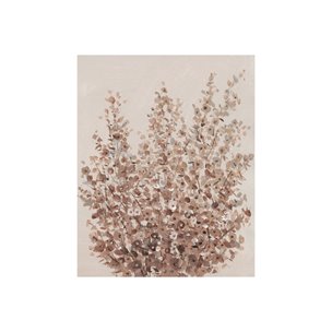 Rustic Wildflowers II by Tim Otoole a Hand Embellished Textured Canvas