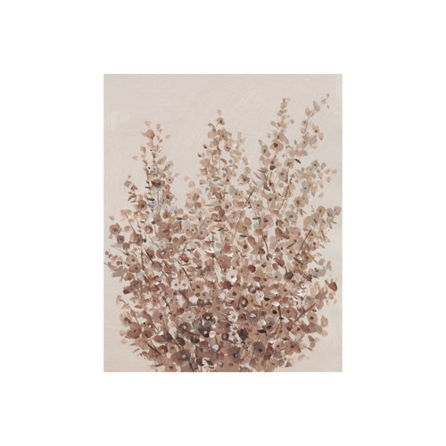 101758-S - Rustic Wildflowers II by Tim Otoole a Hand Embellished Textured Canvas