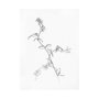 101824-L - Arrangement V by Hiraki a Hand Embellished Textured Canvas