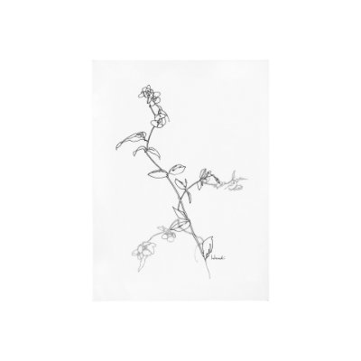 101824-S - Arrangement V by Hiraki a Hand Embellished Textured Canvas