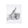 101753-S - Hand Signs I by Jennifer Paxton Parker a Hand Embellished Textured Canvas