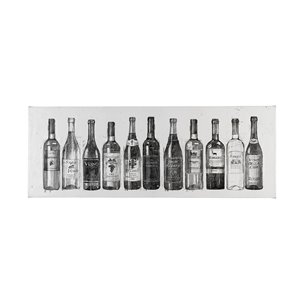 Wine Cellar Crop  by Avery Tillmon a Hand Embellished Textured Canvas