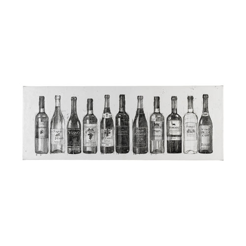 101772-L - Wine Cellar Crop  by Avery Tillmon a Hand Embellished Textured Canvas