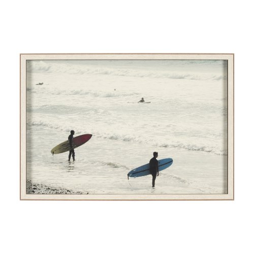 13380 - Serene Surf by Urban Octopus a Framed Photo Art Print Matted under Glass
