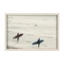 13380 - Serene Surf by Urban Octopus a Framed Photo Art Print Matted under Glass