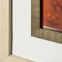 13320 - Lido by Alicia Bock a Hand Embellished Textured Framed Photo Art Print Matted under Glass