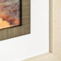 13320 - Lido by Alicia Bock a Hand Embellished Textured Framed Photo Art Print Matted under Glass