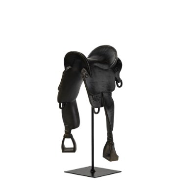 68936 - Colt III 8L x 9W Black Equestrian-Inspired English Horse Saddle