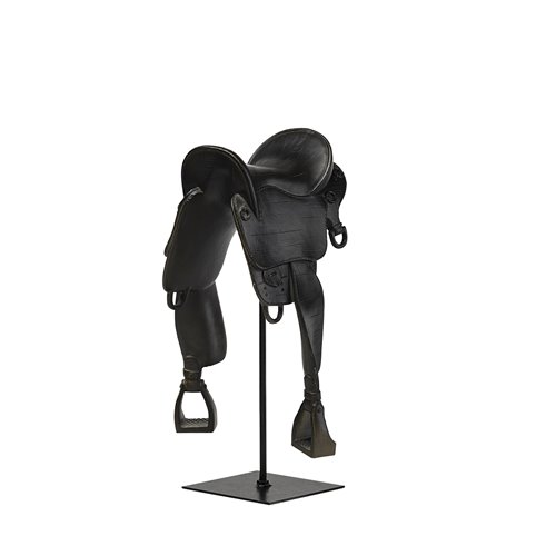 68936 - Colt III 8L x 9W Black Equestrian-Inspired English Horse Saddle
