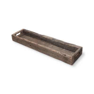 68858 - Vernon (Medium) 30L x 7W Brown Reclaimed Wood Tray