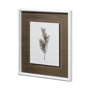 12642 - Unknown by Marie a Hand Embellished Textured Framed Art Print Matted under Glass