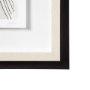 11014 - Custom Abstract Logic IV by June  Vess a Framed Art Print Matted under Glass