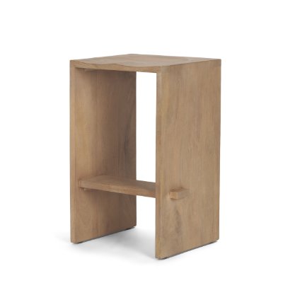 69193 - Aida 26" Seat Height Light Brown Wood Counter Stool