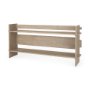 69197 - Aida Light Gray Wood Console Table 
