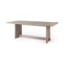 69199 - Aida 84L Light Gray Wood Dining Table