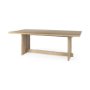 69200 - Aida 84L Light Brown Wood Dining Table