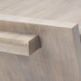 68746 - Elaine 59x36 Brown Solid Wood Top & Base Coffee Table