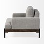 68757 - Colburne I Gray Fabric W/ Wood and Iron Frame Accent Chair 
