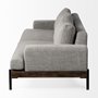68758 - Colburne II 95" Gray Upholstered Three Seater Sofa 