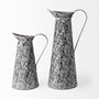68787 - Colette Small Black/White Patterned Vase