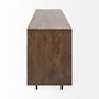 68846 - Grace 70Wx18.5Lx31.25H Two-Tone Brown Solid Wood 6 Drawer Sideboard
