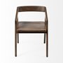 68852 - Nicholas I Onyx Brown Solid Wood Dining Chair