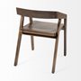 68852 - Nicholas I Onyx Brown Solid Wood Dining Chair