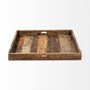 68862 - Carson (Large) 30L x 30W Brown Reclaimed Wood Tray