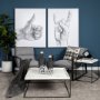 101756-L - Hand Signs IV by Jennifer Paxton Parker a Hand Embellished Textured Canvas