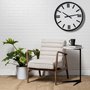 68530 - Derby 24" Round Oversize Modern Wall Clock