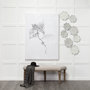 101820-L - Arrangement I by Hiraki a Hand Embellished Textured Canvas
