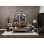 68111 - Raen (28.5"H) Gray Metal Octagonal Base w/Beige Shade Table Lamp