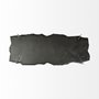 69050-AB - Shale III 50L x 20W Black Live-Edge Slate and Iron Console Table 