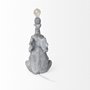 69005 - Tantor (15.9"H) Gray Resin Elephant Calf Table Lamp