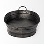68991 - Reno 20L x 14W Black Metal Vintage Inspired Basket