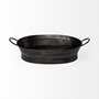 68991 - Reno 20L x 14W Black Metal Vintage Inspired Basket